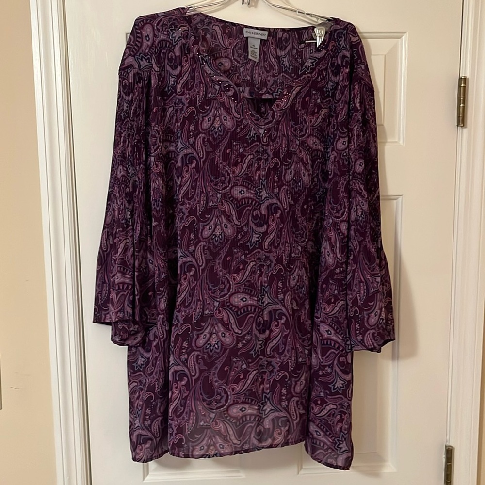 4X blouse by Catherines
